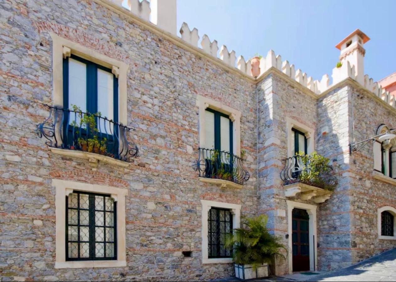 Villa Mimosa Taormina Rooftop Terrace Exterior photo